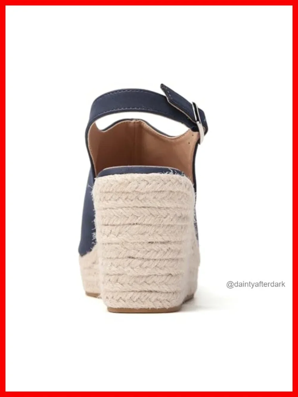 Wedge Espadrilles Sandals with Memory Foam Insole for Women
